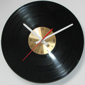 Reloj <span class=keywords><strong>de</strong></span> Pared decorativos 30 cm CD Record Labios Rojos para el regalo (T5587B) - Product Image 3