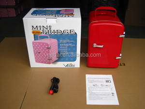 12V xe Tủ lạnh nhỏ cho ngoài trời 12 nhựa di động cửa đơn nhỏ gọn 42 Hệ thống làm mát bán dẫn, sản phẩm xanh 4L - Product Image 2