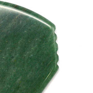 Pierre d'aventurine pour le visage en Jade, accessoire de Massage, Gua sha vert, gommage, planche de Guasha pour la beauté - Product Image 5