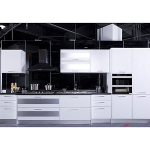 Australian Project Modern High Gloss Lacquer <strong>pink</strong> Kitchen <strong>Cabinets</strong> - Product Image 4