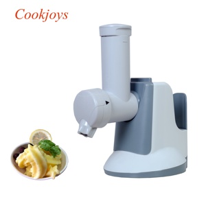 2-in-1 điện mini xử lý thực phẩm nhựa salad trái cây <span class=keywords><strong>Ice</strong></span> Cream <span class=keywords><strong>Maker</strong></span> mài cắt băm nhỏ chức năng cho hộ gia đình sử dụng - Product Image 3