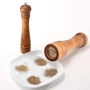 Moulin à sel et poivre de 10 pouces, salières et poivrières en <span class=keywords><strong>bois</strong></span>, moulin à poivre en <span class=keywords><strong>bois</strong></span> - Product Image 4