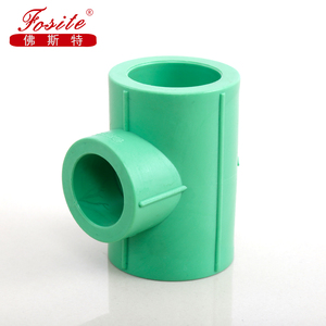 Raccord professionnel pour tuyau PPR / Raccord croisé / Tuyau croisé égal 20 mm DIN8077/8078 PN10 Résistant à la corrosion Résistant aux produits chimiques Lisse - Product Image 2