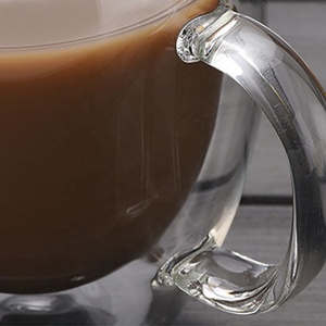 Les fabricants de tasses à café à <span class=keywords><strong>double</strong></span> <span class=keywords><strong>paroi</strong></span> en <span class=keywords><strong>verre</strong></span> borosilicaté avec poignée - Product Image 4