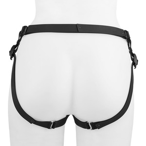 Arnés Enorme con Correa, Consolador Realista de Silicona con Cinturón Negro <span class=keywords><strong>y</strong></span> Juguetes Sexuales con Correa - Product Image 6