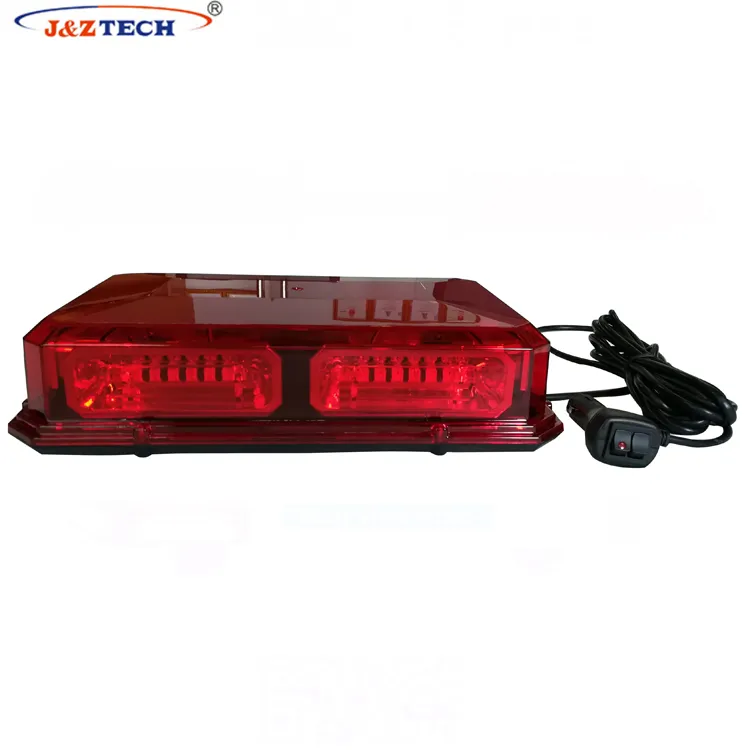 12V araba çatı manyetik montaj uyarı strobe amber mini uyarı led'i lightbar