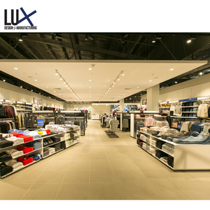 LUX personalizado de gama alta Personalización de estilo moderno tienda de ropa diseño exhibición camiseta quiosco - Product Image 1