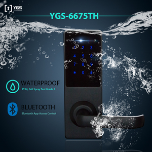Serrure de porte numérique électronique étanche de marque YGS pour Airbnb, écran de mot de passe, Tuya TTlock, serrures intelligentes pour appartements et maisons - Product Image 2