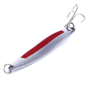 Hengjia 8.8cm 21g spinner stampati in metallo con paillettes artificiali <span class=keywords><strong>esche</strong></span> <span class=keywords><strong>esche</strong></span> da pesca per il lago e il ruscello del fiume - Product Image 2