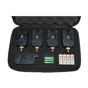 2018 nuovo stile antifurto per la pesca alla carpa <span class=keywords><strong>Set</strong></span> di allarmi elettronici per morso 4 allarmi e 1 ricevitore + custodia - Product Image 4