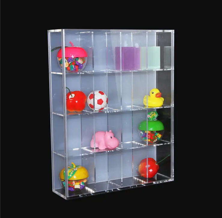 Trong suốt con acrylic đồ chơi hiển thị, đồ chơi hiển thị rack, lego hiển thị đồ chơi