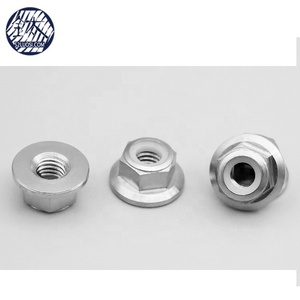 M3 M4 M5 M6 M8 M10 Titanium Hex Mặt Bích Nylon Insert Khóa Các Loại Hạt - Product Image 3