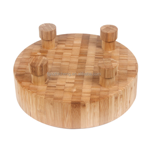 Bán Buôn Vòng Thớt Tre Cực Lớn Và Dày Thớt Board Với Đứng - Product Image 4