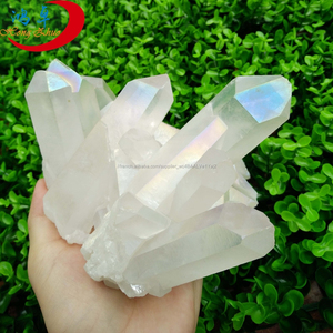 Gros cristaux esprit quartz, <span class=keywords><strong>aura</strong></span> titane <span class=keywords><strong>cristal</strong></span> cluster/<span class=keywords><strong>aura</strong></span> esprit quartz - Product Image 2