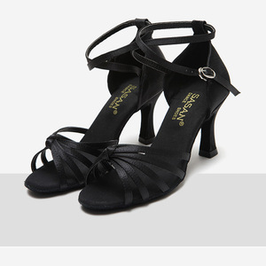 <span class=keywords><strong>Zapatos</strong></span> <span class=keywords><strong>de</strong></span> <span class=keywords><strong>baile</strong></span> latino <span class=keywords><strong>de</strong></span> tacón alto para mujer, <span class=keywords><strong>zapatos</strong></span> <span class=keywords><strong>de</strong></span> <span class=keywords><strong>baile</strong></span> <span class=keywords><strong>de</strong></span> <span class=keywords><strong>Salsa</strong></span> América con cinco correas, cuero <span class=keywords><strong>de</strong></span> vaca y forro <span class=keywords><strong>de</strong></span> algodón - Product Image 4