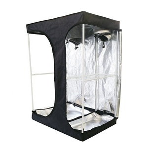 Custom 90*60*135cm 2-in-1 piccola <span class=keywords><strong>serra</strong></span> idroponica interna da giardino coltiva scatola facilmente assemblata in metallo - Product Image 5