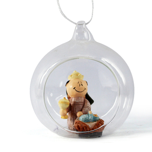 ลูกบอลแก้วใสประดับคริสต์มาส - Product Image 2