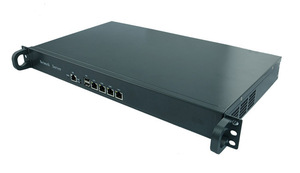 Appliance de Firewall 1U250C Intel Atom D525 Firewall com 4 processadores intel Gigabit Lan com <span class=keywords><strong>2</strong></span> portas usb/VGA - Product Image 1
