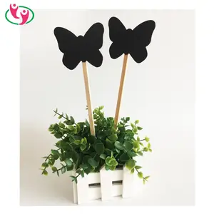 Novelty Butterfly Shaped Mini Chalkboard for garden and yard