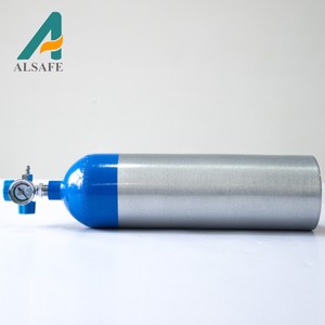Bombola di Ossigeno Alsafe 10L, Cilindro di <span class=keywords><strong>Gas</strong></span> in Alluminio <span class=keywords><strong>per</strong></span> Ossigeno Medico 15MPa - Product Image 5