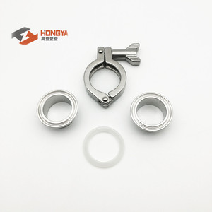 OEM disesuaikan SS304 SS316L baja tahan karat sanitasi pipa disesuaikan fitting untuk Ferrule <span class=keywords><strong>TC</strong></span> Triclover <span class=keywords><strong>Clamp</strong></span> - Product Image 3