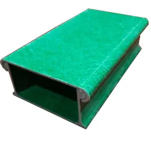 Chống Tia Cực Tím FRP Extruded Solid Bar Trọng Lượng Nhẹ Lều Linh Hoạt Cực Sợi Thủy Tinh Gia Cố Nhựa Pultruded Profile