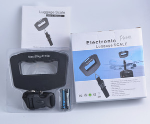 50kg/10g Gewicht LCD-Display Tragbare elektronische Reise Hänge haken Gepäck tasche Exakte Waage Waage - Product Image 3