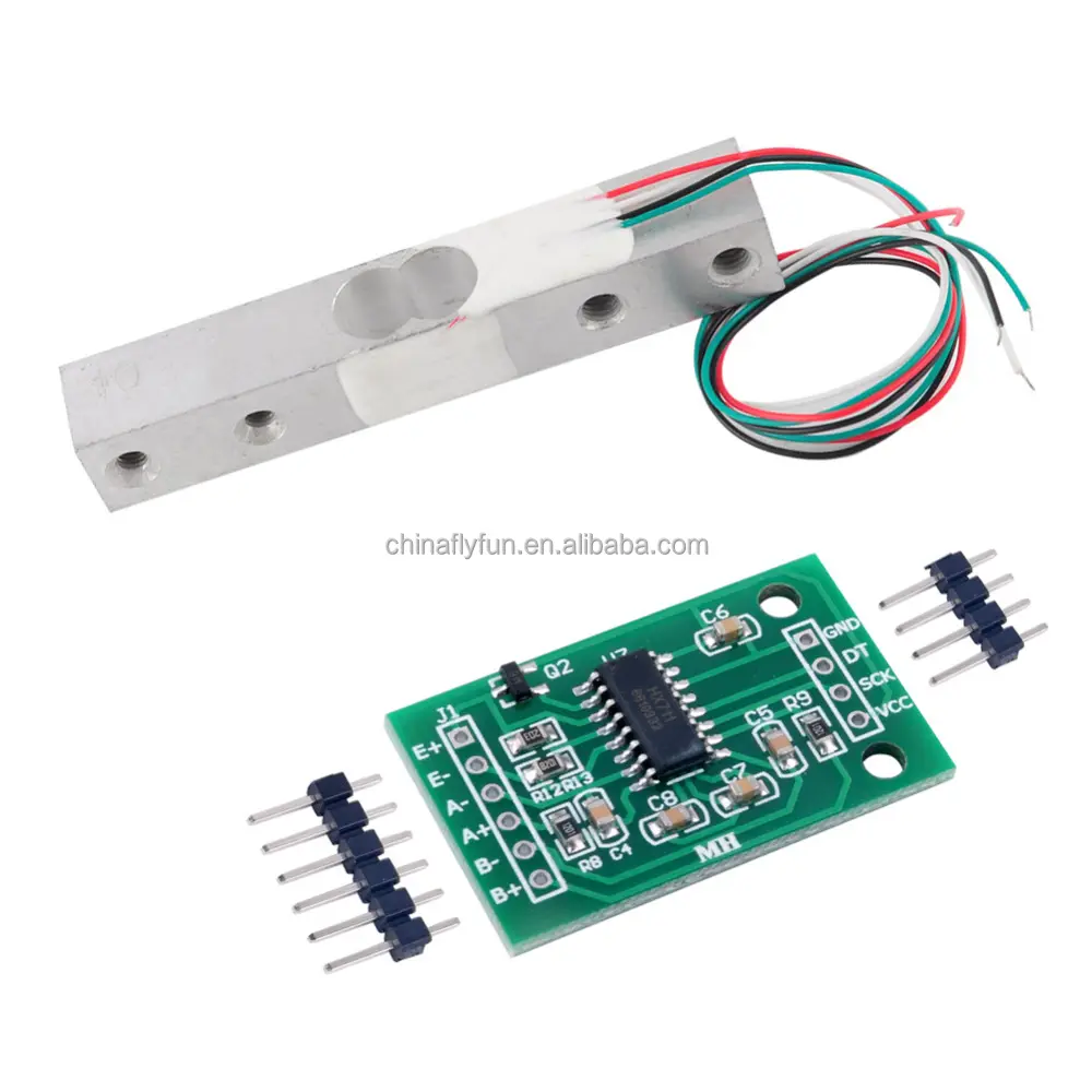 HX711 Weight Sensor AD Module with 5KG Scale Load Cell Weight Weighing Sensor