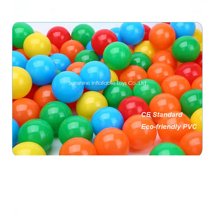 Hdpe Materiaal Plastic Opblaasbare Bal Pit Ballen Wit Opblaasbare Bal Speelgoed Kinderen Educatief Jouet Juguetes Para Piscina