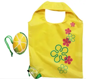 Gran oferta de varios bolsos de frutas, bolsas plegables, se pueden personalizar, bolsas de compras publicitarias