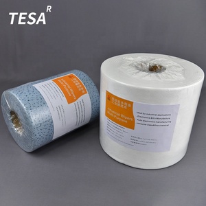 Hızlı emilim sıvıların Meltblown Nonwoven kumaş endüstriyel temizlik Jumbo rulo silecek