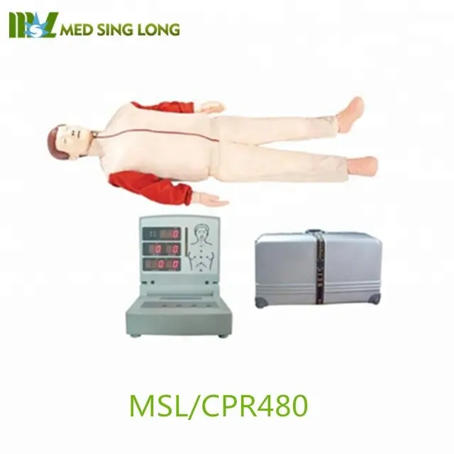 One-Stop Shopping Canggih Sepenuhnya Otomatis Elektronik CPR Manikin/CPR Model Pelatihan Dijual MSL/CPR480