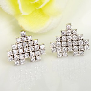 Teemi 2015 del amor del corazón del oro de la joyería de moda personalizada Nuevo diseño de 18K Rose plateó AAA del Zircon Romat - Product Image 4