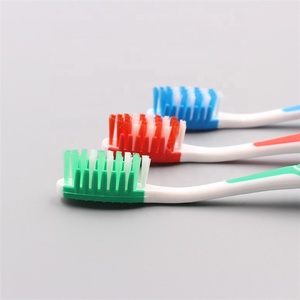 Cepillo de dientes limpiador de puntas de goma, mango grueso, fábrica, buen precio - Product Image 3