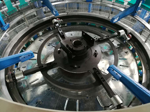 PP dệt Bao Leno túi làm cho máy 4 đưa đón tròn Loom với ít cam động cơ thành phần cốt lõi cho sản xuất túi - Product Image 2