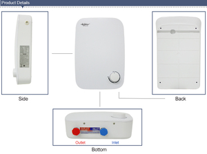 Cuarto de ducha se calentador de agua eléctrico instantáneo para Tailandia o mercado de Vietnam - Product Image 5