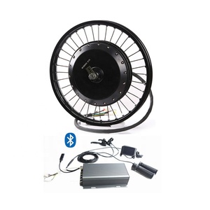 10kw Peak Power การเขียนโปรแกรมขายดีที่สุด QS ชุดมอเตอร์จักรยานไฟฟ้า10000W - Product Image 6