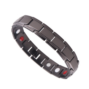 Two Tone Mens <strong>Copper</strong> Alloy <strong>Health</strong> <strong>Bracelet</strong> for Men - Product Image 6