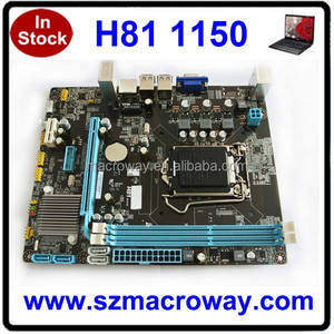 Macroway intel H81 ATX bo mạch chủ LGA 1150 1 Gam lan <span class=keywords><strong>DDR3</strong></span> - Product Image 1