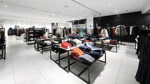 Meubles de magasin de vêtements de détail, design d'intérieur, stand de vêtements pour hommes sur mesure, commercial - Product Image 5