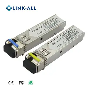 Link-All 1.25g 40km cisco compatible sfp module with 1310nm Tx 1550nm
