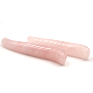 手作りスムースポリッシュローズクォーツS型ワンドマッサージャー工場供給 - Product Image 6