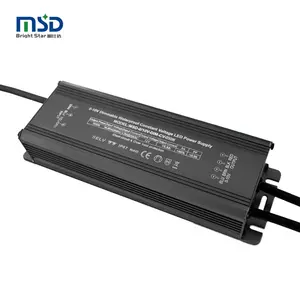 Fuente de alimentación del controlador, interruptor de luz LED regulable de voltaje constante Ip67 0-10V 200W