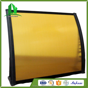 Polycarbonate Granules <strong>Plastic</strong> Transparent Board Door and <strong>Window</strong> Rain <strong>Cover</strong> - Product Image 5