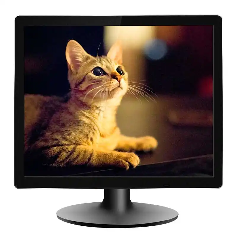 Monitor de computador desktop de 17 polegadas de resolução 1028*1024 led