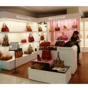 LUX ที่กำหนดเองร้านค้าปลีกที่กำหนดเองกระเป๋าถือชั้นวางผนังแสดงสำหรับร้านค้า - Product Image 5