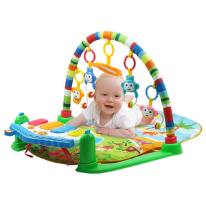 Piano de pedal suave 5 en 1, <span class=keywords><strong>gimnasio</strong></span> de actividad para bebé con luz musical - Product Image 2