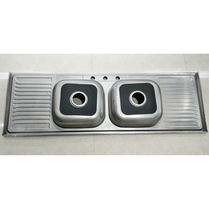 Évier de cuisine en acier inoxydable de 1.5m, 0.5-0.8 Mm - Product Image 6