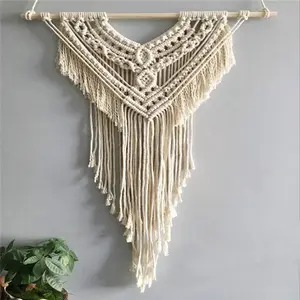 Produsen Hiasan Dinding Katun, Permadani Dinding Macrame Buatan Tangan Katun, Permadani Mandala Kustom