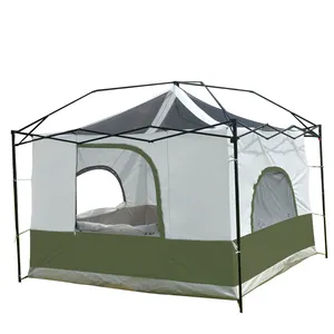 Tiendas de campaña en tiendas de salón, protección solar, protección contra mosquitos y protección contra la lluvia tela Oxford